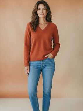 Patagonia Cashmere V-Neck Sweater